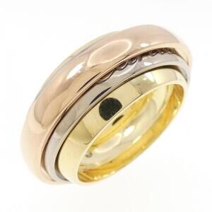CARTIER Authentic Gold Trinity Ring